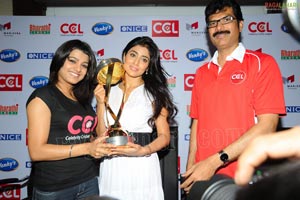 Celebrity Cricket League Trophy Launch