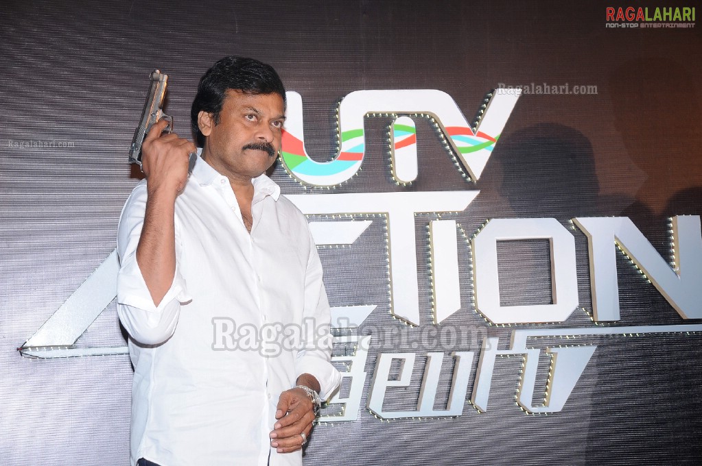 Chiranjeevi Launches UTV Action Telugu Channel