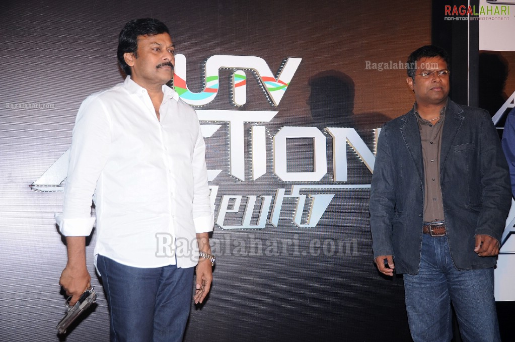 Chiranjeevi Launches UTV Action Telugu Channel