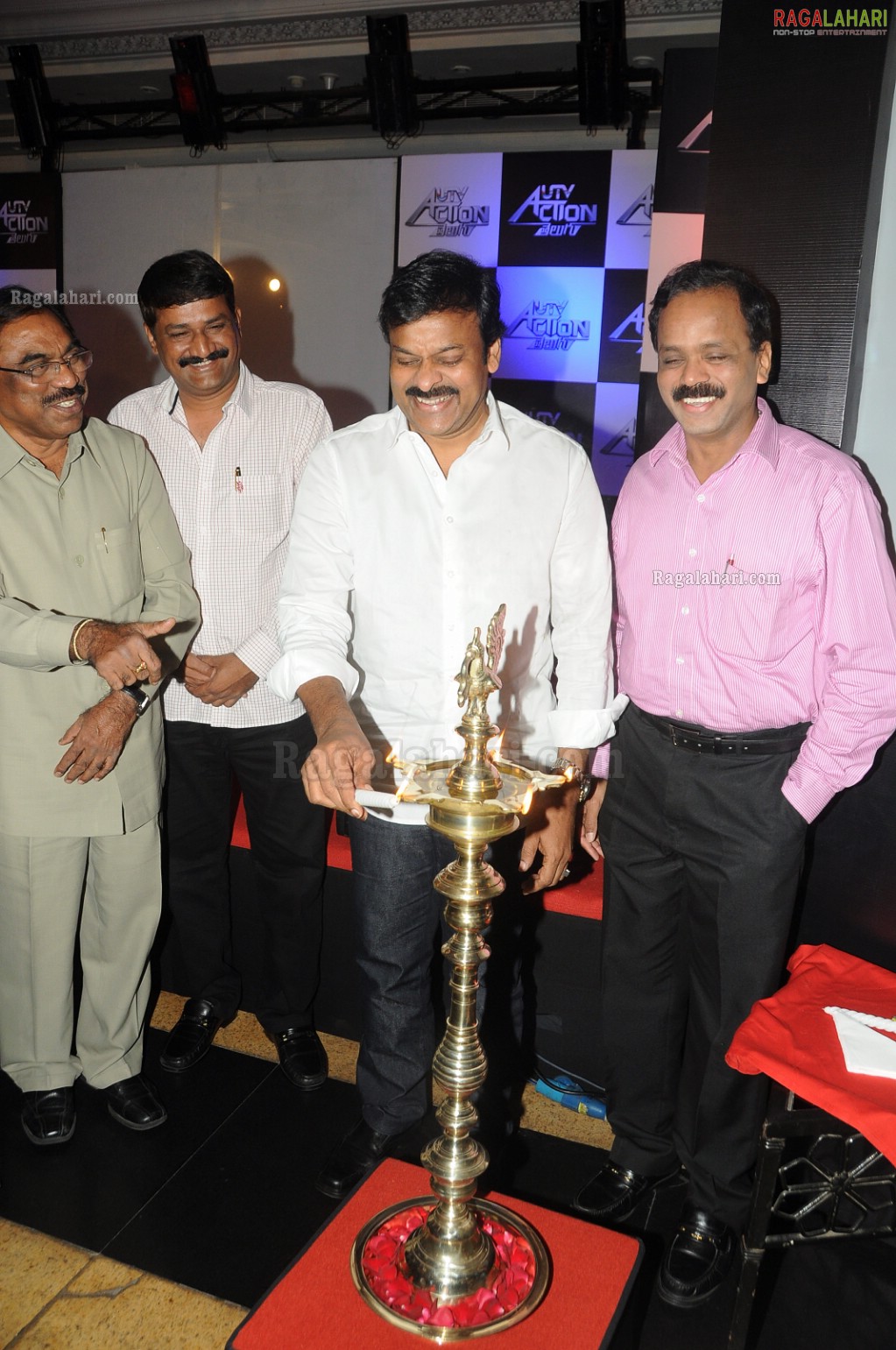 Chiranjeevi Launches UTV Action Telugu Channel
