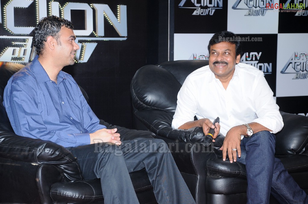 Chiranjeevi Launches UTV Action Telugu Channel