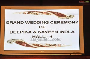 Deepika and Saveen Indla's Wedding Photos