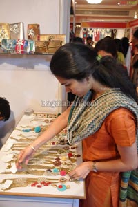 Saloni Launches Desire Exhibition at Taj Krishna