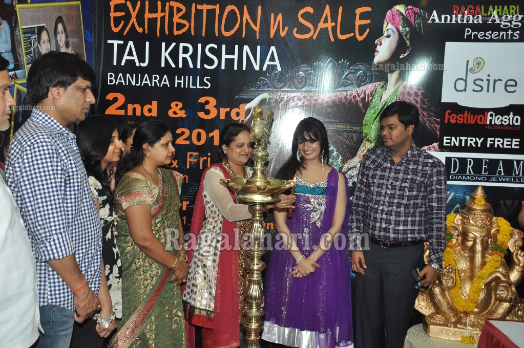 Saloni Launches D'sire Exhibition at Taj Krishna