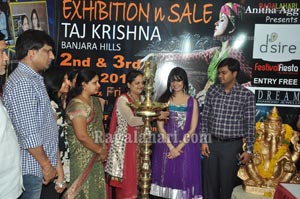 Saloni Launches Desire Exhibition at Taj Krishna