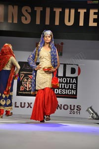 Lakhotia Institute of Design's Mega Fashion Show Luxluminous 2011