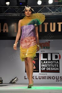 Lakhotia Institute of Design's Mega Fashion Show Luxluminous 2011