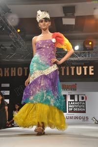 Lakhotia Institute of Design's Mega Fashion Show Luxluminous 2011