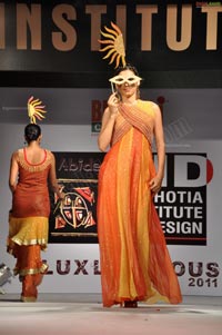 Lakhotia Institute of Design's Mega Fashion Show Luxluminous 2011