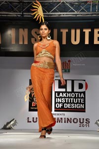 Lakhotia Institute of Design's Mega Fashion Show Luxluminous 2011