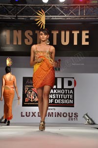 Lakhotia Institute of Design's Mega Fashion Show Luxluminous 2011