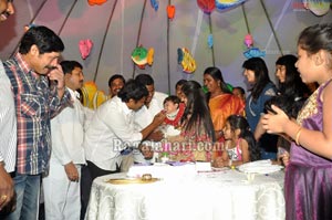 Mamidi Jagan Mohan Reddy-Thapasvi Reddy Son Bhavish Reddy 1st Birthday