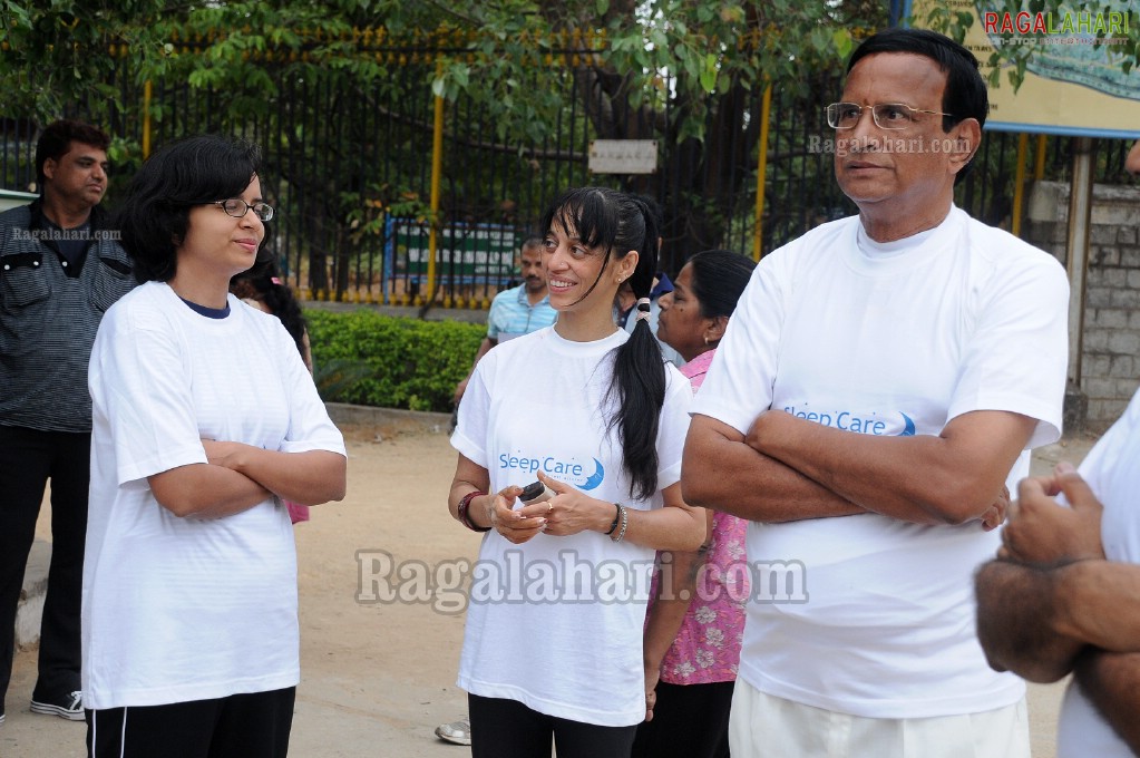 Sleep Care Rally at KBR Park, Hyd