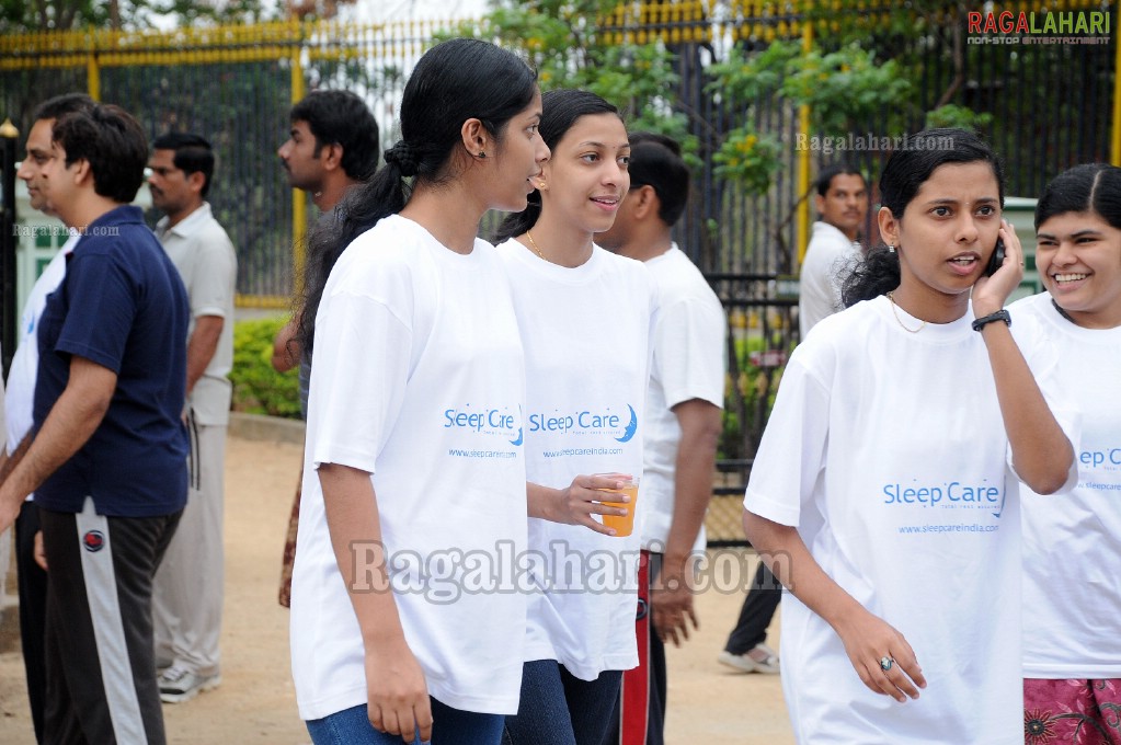 Sleep Care Rally at KBR Park, Hyd