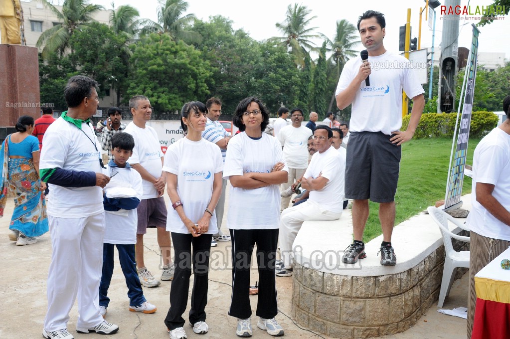 Sleep Care Rally at KBR Park, Hyd