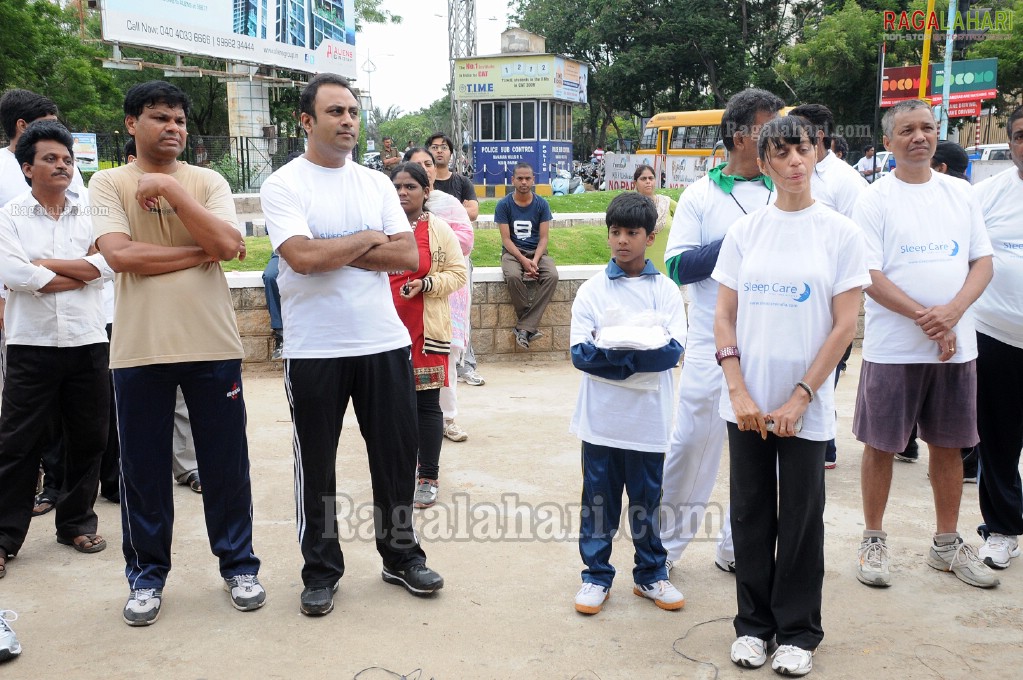 Sleep Care Rally at KBR Park, Hyd