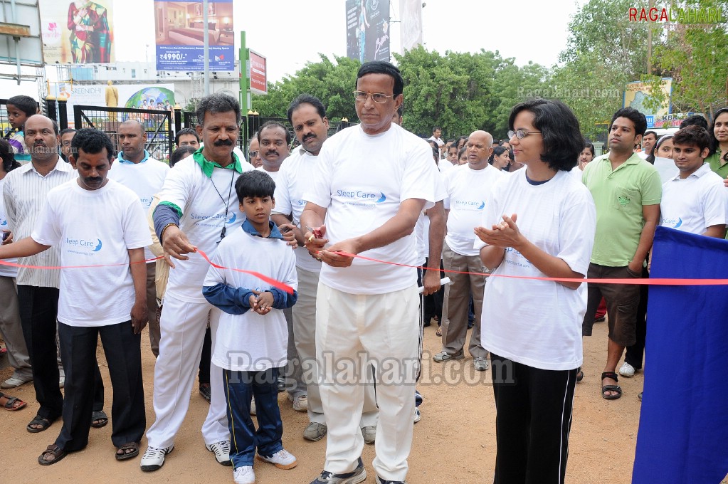 Sleep Care Rally at KBR Park, Hyd