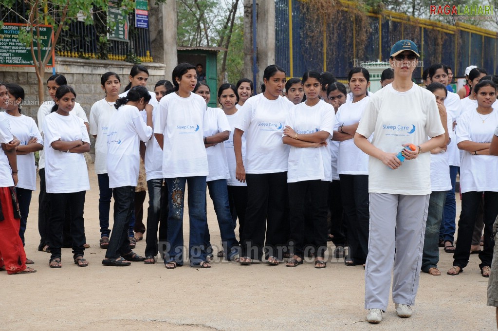 Sleep Care Rally at KBR Park, Hyd