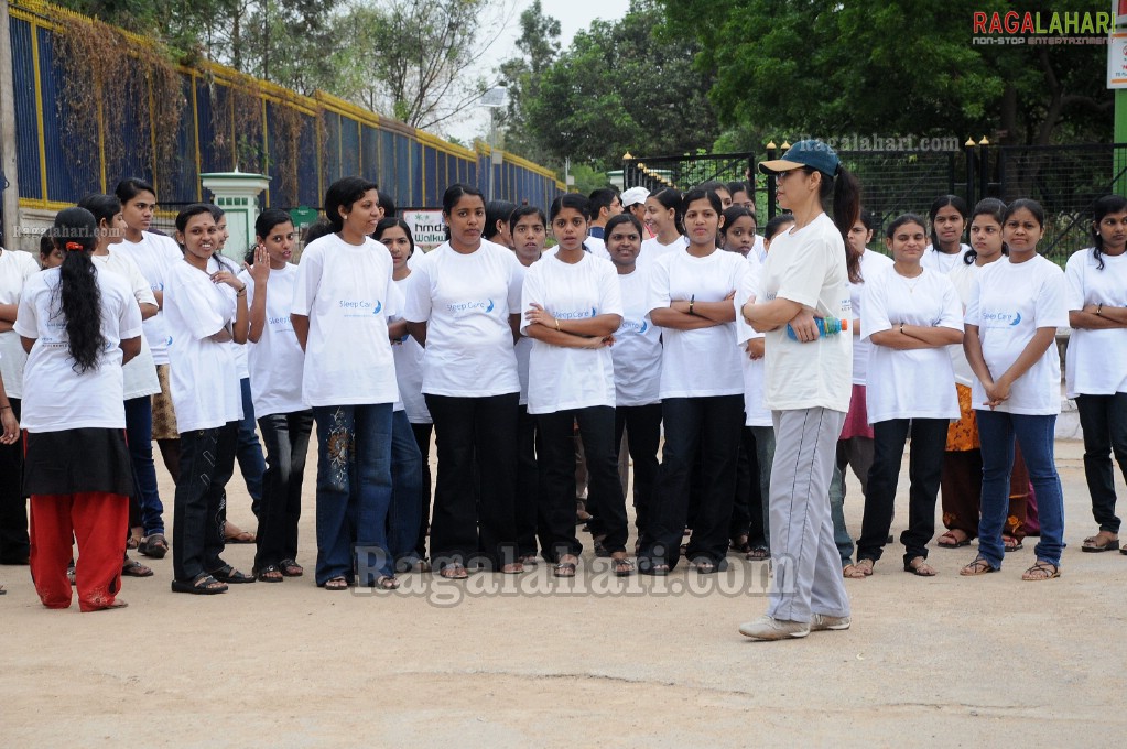 Sleep Care Rally at KBR Park, Hyd