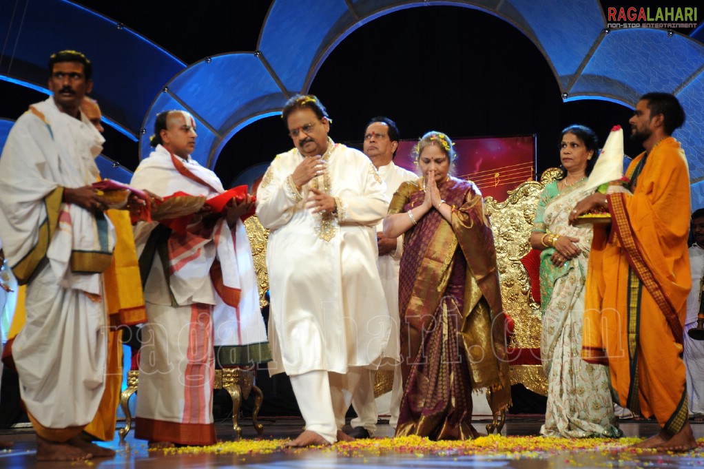 SP Balasubrahmanyam Conferred with Bala Gandharvam