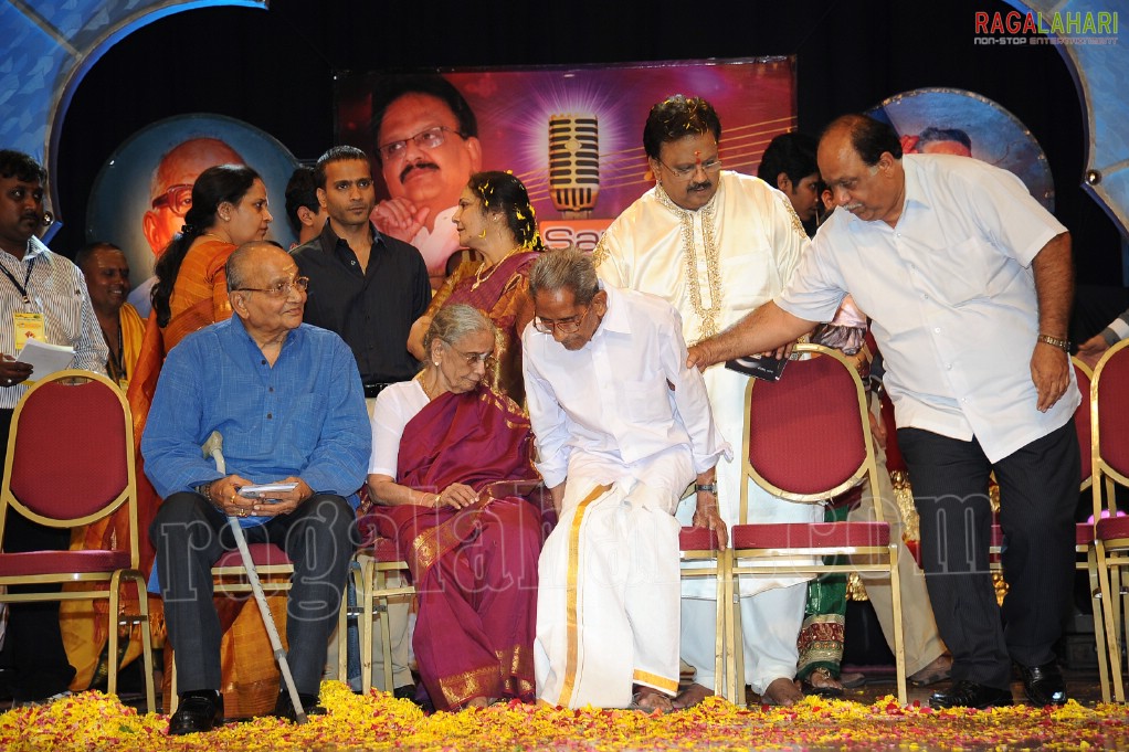 SP Balasubrahmanyam Conferred with Bala Gandharvam