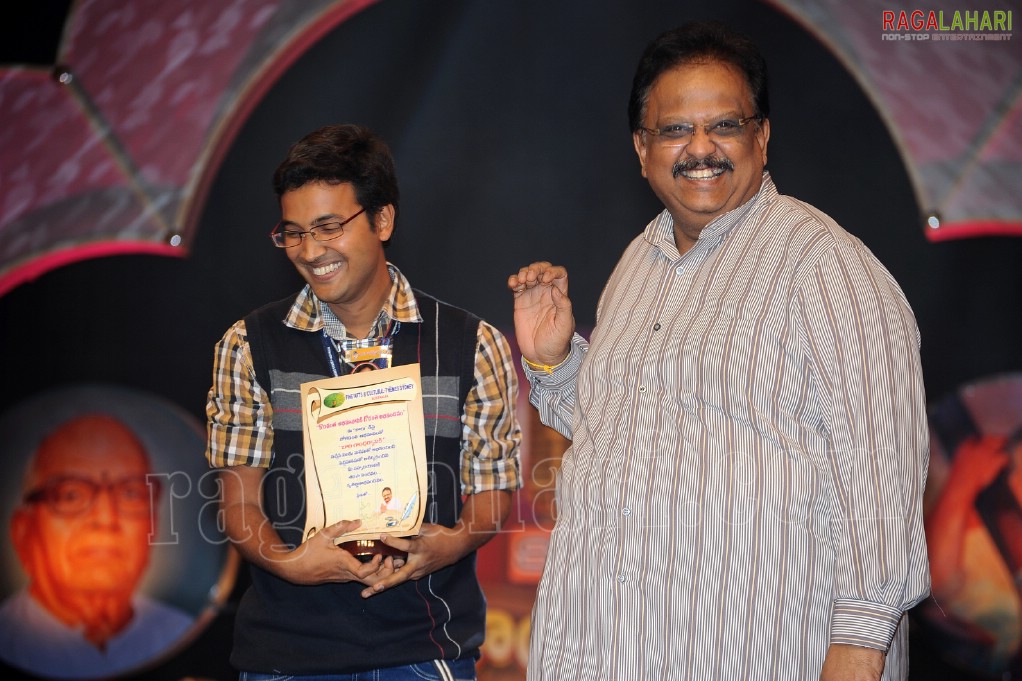 SP Balasubrahmanyam Conferred with Bala Gandharvam