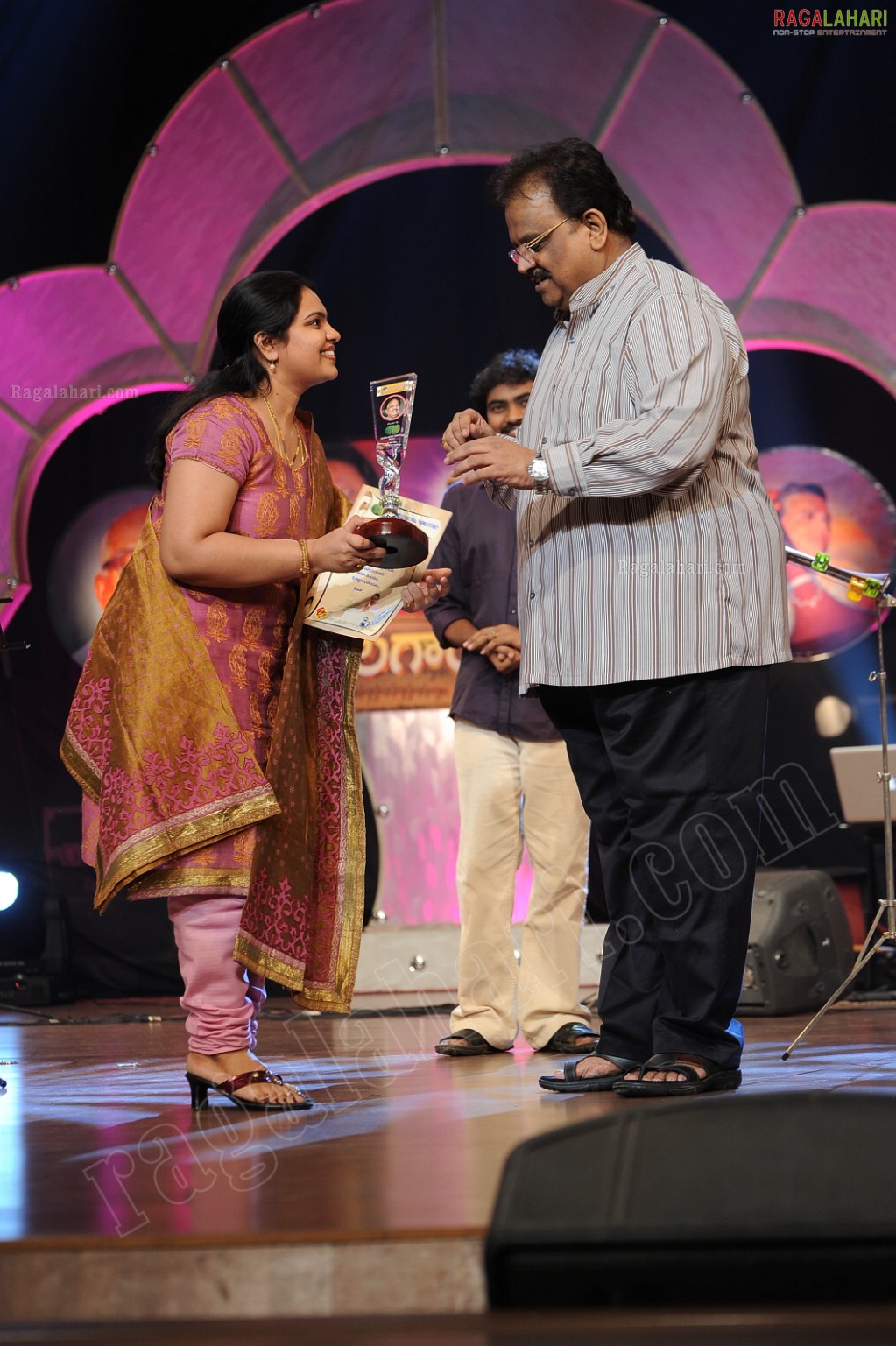 SP Balasubrahmanyam Conferred with Bala Gandharvam