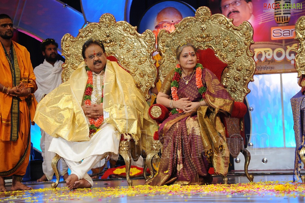 SP Balasubrahmanyam Conferred with Bala Gandharvam