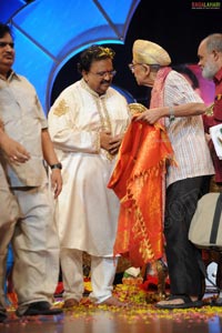 SP Balasubrahmanyam Conferred with Bala Gandharvam