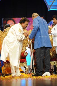 SP Balasubrahmanyam Conferred with Bala Gandharvam