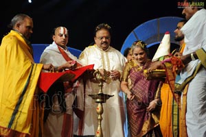 SP Balasubrahmanyam Conferred with Bala Gandharvam