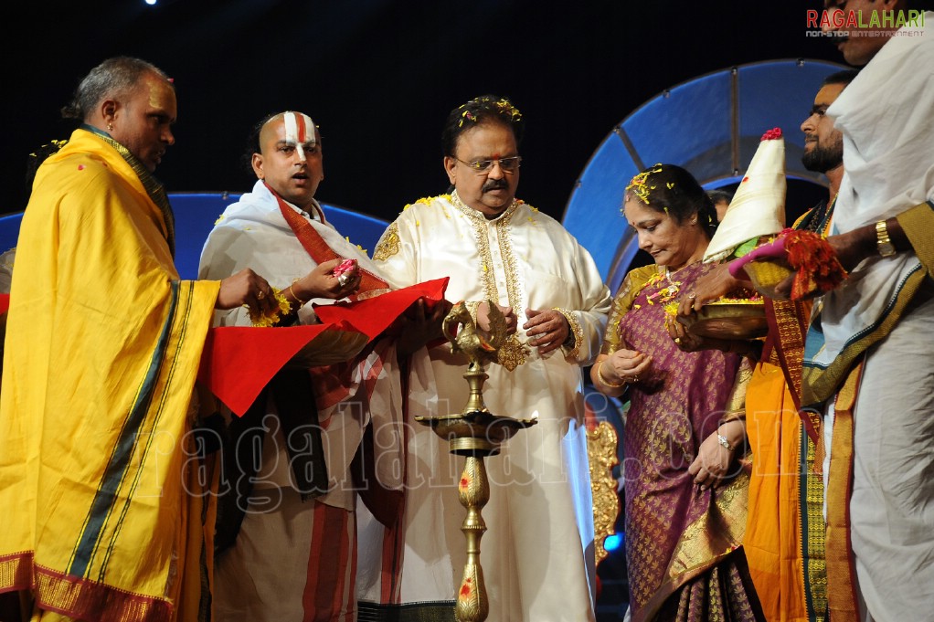 SP Balasubrahmanyam Conferred with Bala Gandharvam