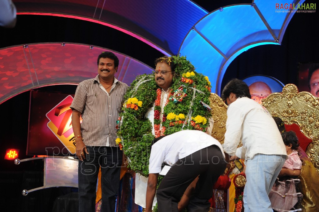 SP Balasubrahmanyam Conferred with Bala Gandharvam