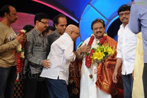 SP Balasubrahmanyam Conferred with Bala Gandharvam