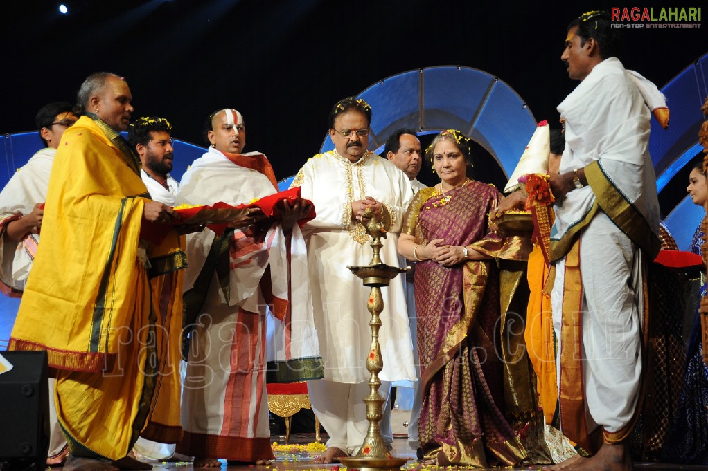 SP Balasubrahmanyam Conferred with Bala Gandharvam