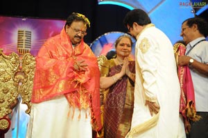 SP Balasubrahmanyam Conferred with Bala Gandharvam