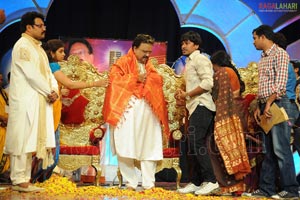 SP Balasubrahmanyam Conferred with Bala Gandharvam