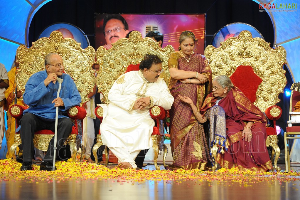 SP Balasubrahmanyam Conferred with Bala Gandharvam