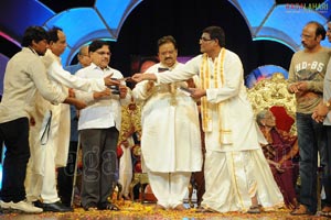 SP Balasubrahmanyam Conferred with Bala Gandharvam