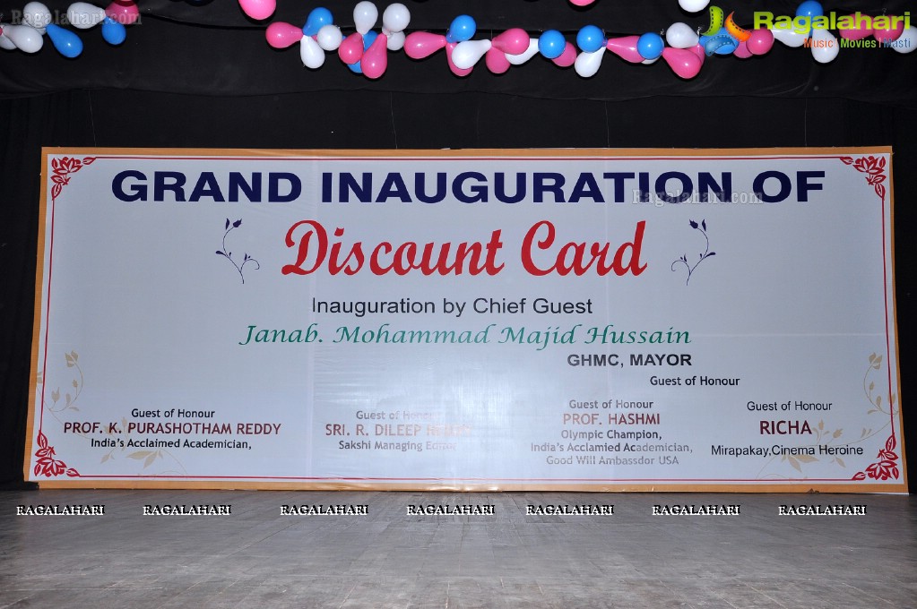 Discount Card Launch