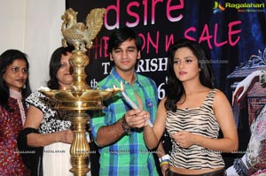 Actress Faith lauches D'sire Exhibition n Sale, Hyderabad