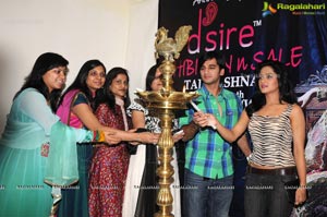 Actress Faith lauches D'sire Exhibition n Sale, Hyderabad