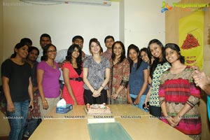 Tamanna at Radio Mirchi 98.3 FM