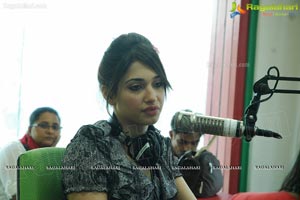 Tamanna at Radio Mirchi 98.3 FM