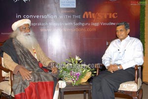 Isha Foundation Sadhguru conversation with Jayaprakash Narayan