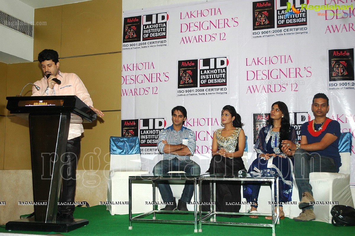 Lakhotia Designers Awards 2012 Curtain Raiser