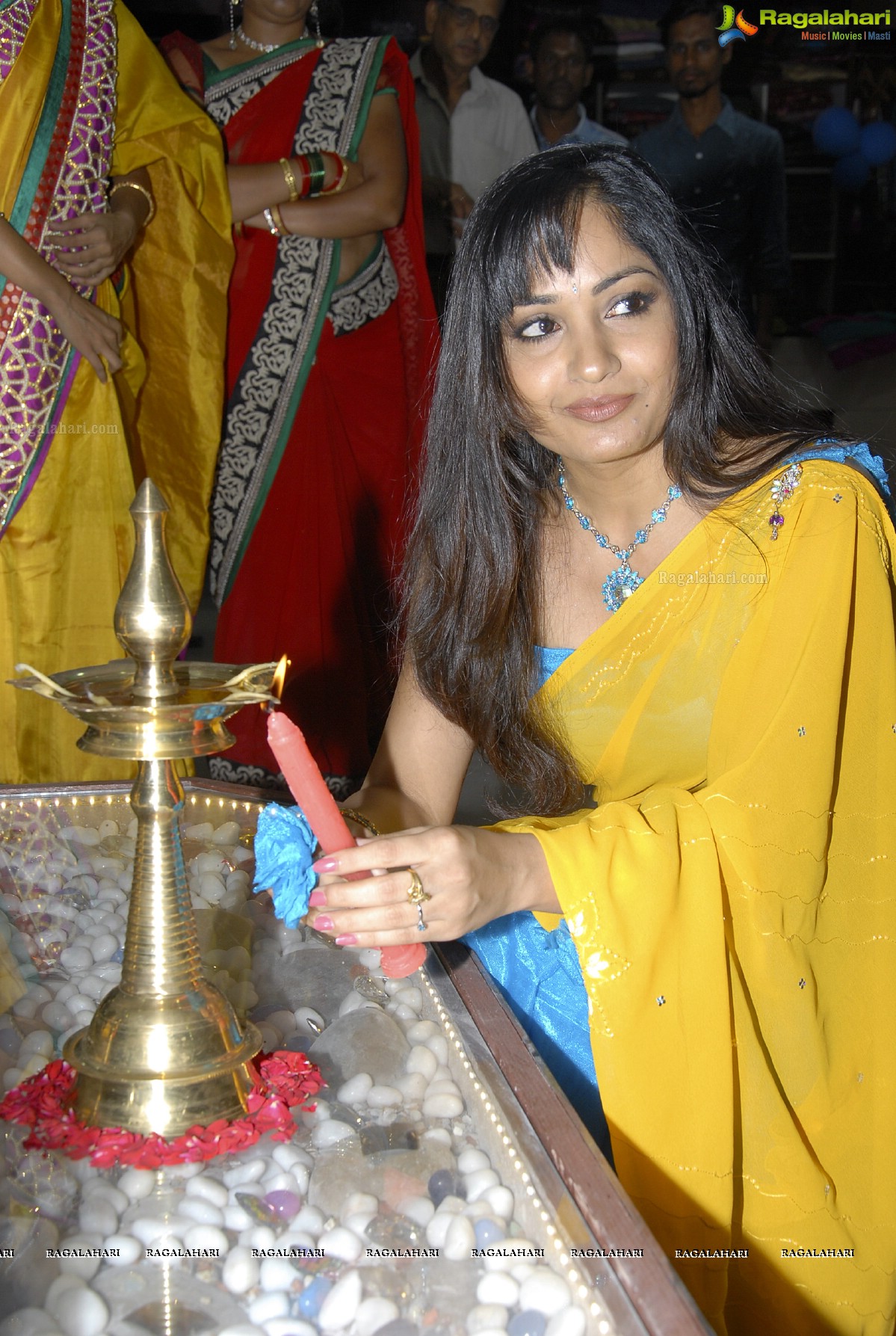 Madhavi Latha launches Krish Collections, Hyderabad