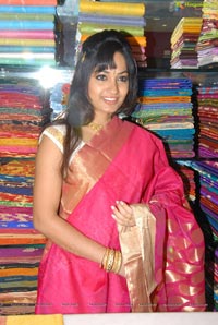 Madhavi Latha at Sreeja Fashions, Hyderabad