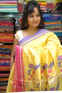 Madhavi Latha at Sreeja Fashions, Hyderabad