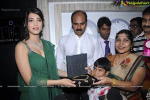 Shruti Haasan Launches Malabar Gold & Diamonds at Dilsukhnagar, Hyderabad